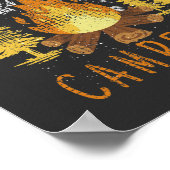 キャンプファイヤーでの生活が向上 ポスター (角)