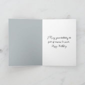 キャンプファイヤーでマシュマロを焙煎するクマ カード (内部)