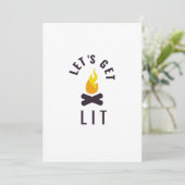 キャンプファイヤーで盛り上がろうぜ 招待状 (スタンド正面)