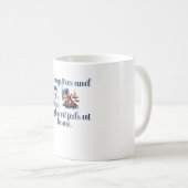 キャンプファイヤーとスター、それが私のハート感じ コーヒーマグカップ (正面右)