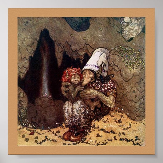 キャンプファイヤーのそばのトロール母 ポスター (正面)