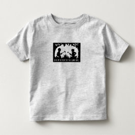 キャンプファイヤーのそばは最高 トドラーTシャツ
