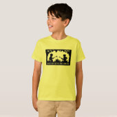 キャンプファイヤーのそばは最高 Tシャツ (正面フル)