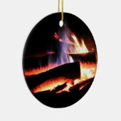 キャンプファイヤーのオーナメント セラミックオーナメント (右)
