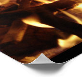 キャンプファイヤーのポスター ポスター (角)