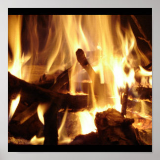 キャンプファイヤーのポスター ポスター