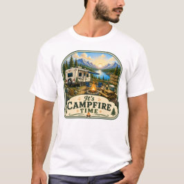 キャンプファイヤーの季節 Tシャツ