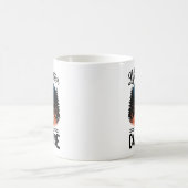 キャンプファイヤーの方が人生はもっと楽しい コーヒーマグカップ (中央)