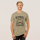 キャンプファイヤーの王様 トライブレンドTシャツ (正面全面)