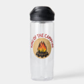キャンプファイヤーの王 ウォーターボトル (背面)