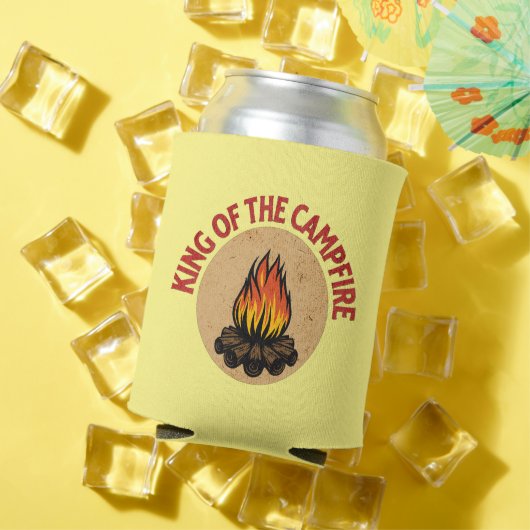 キャンプファイヤーの王 缶クーラー (インサイチュ 夏)