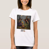 キャンプファイヤーの魔女たち Tシャツ (正面)
