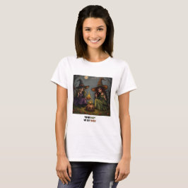 キャンプファイヤーの魔女たち Tシャツ