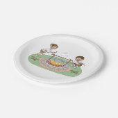 キャンプファイヤーキッズ ペーパープレート (アングル)