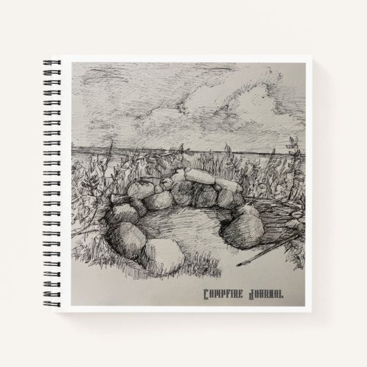 キャンプファイヤージャーナル元帳 ノートブック (正面)