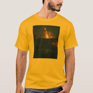 キャンプファイヤーナイトスカイ Tシャツ