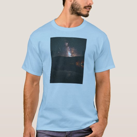 キャンプファイヤーナイトスカイ Tシャツ (正面)