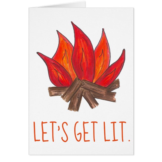 キャンプファイヤーフレイムキャンピングに火を付おもしろいけよう (正面)