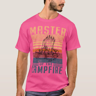 キャンプファイヤーボーイズキャンプのマスター Tシャツ
