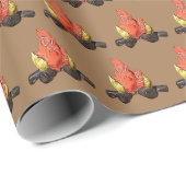 キャンプファイヤー燃焼 ラッピングペーパー (ロールコーナー)