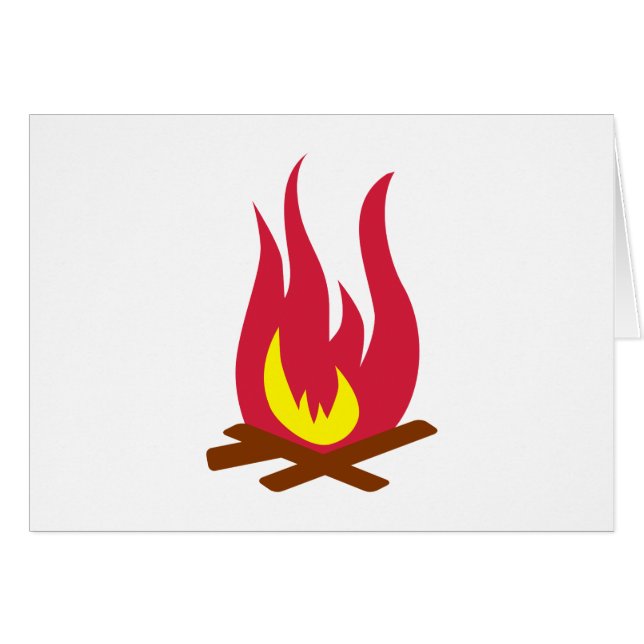 キャンプファイヤー (正面横)