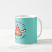 キャンプフレンズは友最高の達 コーヒーマグカップ (正面右)