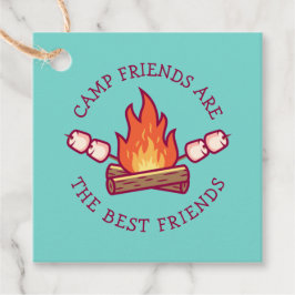 キャンプフレンズは友最高の達 フェイバータグ