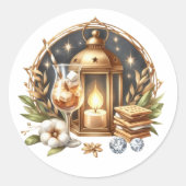 キャンプブライドバチェロレッテ週末 ラウンドシール (正面)