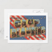 キャンプブランディング，フロリダ – ラージレターシーン ポストカード (正面/裏面)