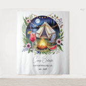 キャンプブ素朴ライドバチェロレッテウィークエンド タペストリー (正面)