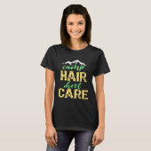 キャンプヘアドンキャンピング気にクリスマス Tシャツ (正面フル)