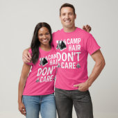 キャンプヘア気にドント- Camping Camper Happiness Gl Tシャツ (ユニセックス)