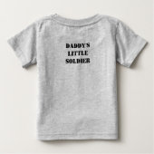 キャンプベビー乳児スーツ ベビーTシャツ (裏面)