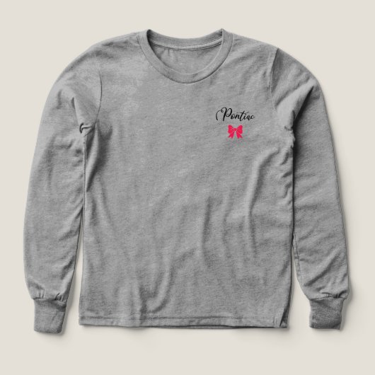 キャンプポンティアックボウシャツ (デザイン正面)