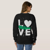 キャンプマタポニラブ スウェットシャツ (裏面フル)