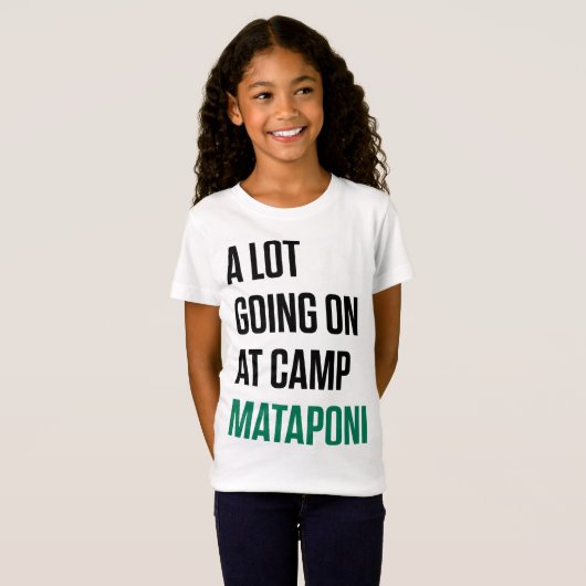 キャンプマタポニ Tシャツ (正面フル)