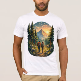キャンプライフ フィールズ ライト - リッジビューTシャツ USA Tシャツ