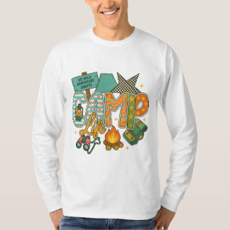 キャンプライフPNG Tシャツ