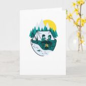 キャンプラブ カード (黄色い花)