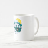 キャンプラブ コーヒーマグカップ (正面右)