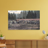 キャンプルイスのマールチーム キャンバスプリント (インサイチュ (リビング))