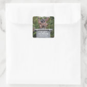 キャンプレアキータンジュンピュティン国立公園 スクエアシール (バッグ)