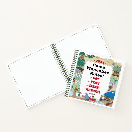 キャンプロードトリップ ノートブック (内部)