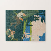 キャンプヴィンテージカッコいいアート歴史写真旅行 ジグソーパズル (横)