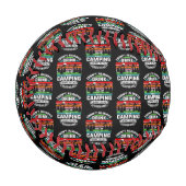 キャンプ中に必ずしも飲まないキャンピングジョーク 野球ボール (正面左)