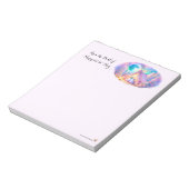キャンプ中の猫たちメモ帳 ノートパッド (回転)