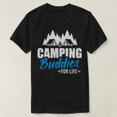 キャンプ仲間 Tシャツ (デザイン正面)