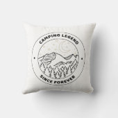 キャンプ伝説が永遠に クッション (裏面)