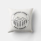 キャンプ伝説が永遠に クッション (裏面)