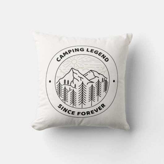 キャンプ伝説が永遠に クッション (正面)